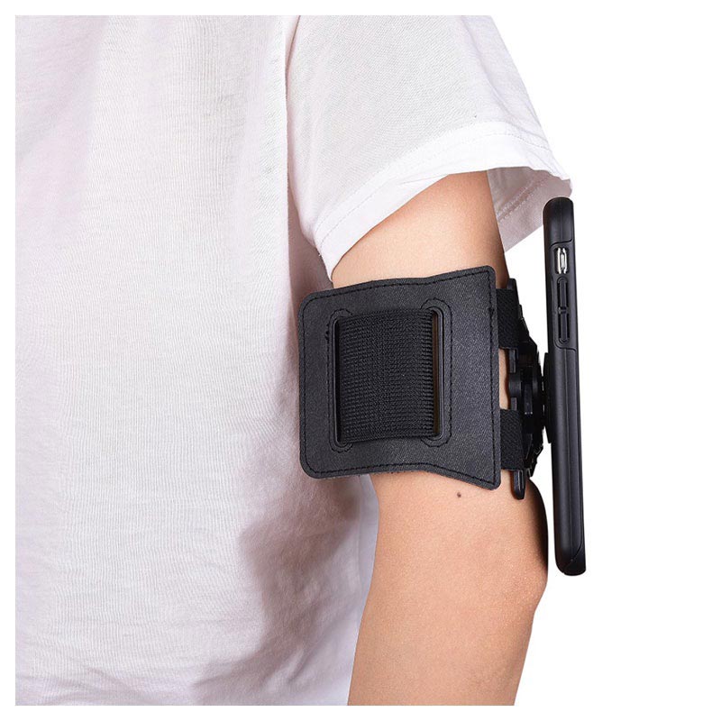 Universal Quick Lock Sports Armband Black