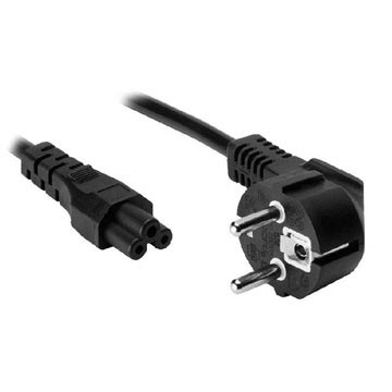 V7 Notebook Power Cable - EU - 2m - Black