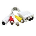VGA / S-Video & RCA Cable Adapter