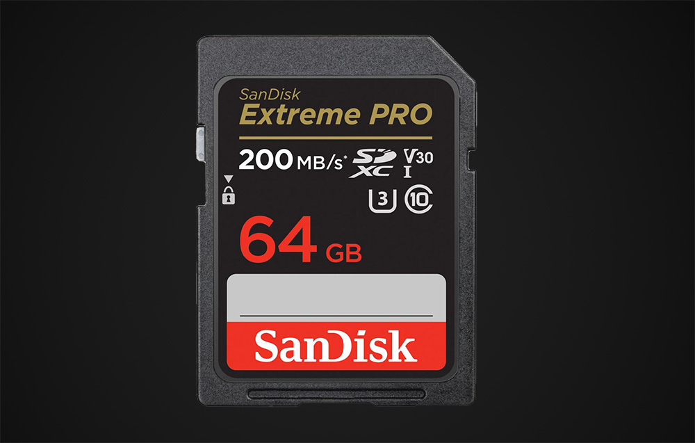 SanDisk Extreme Pro SDXC Memory Card SDSDXXU-064G-GN4IN - 64GB