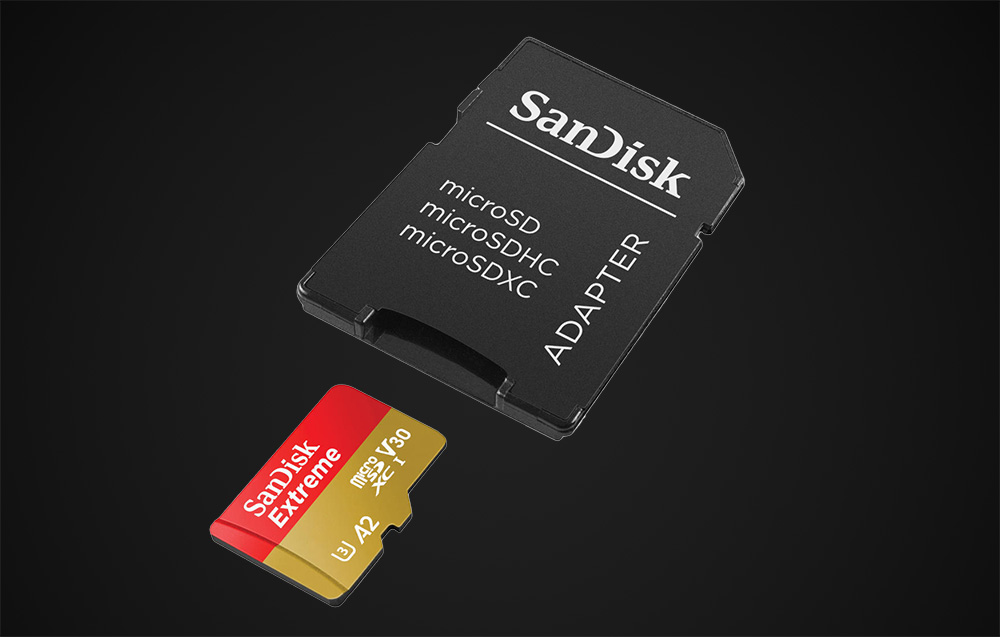 SanDisk Extreme microSDXC Memory Card SDSQXAV-256G-GN6MA - 256GB